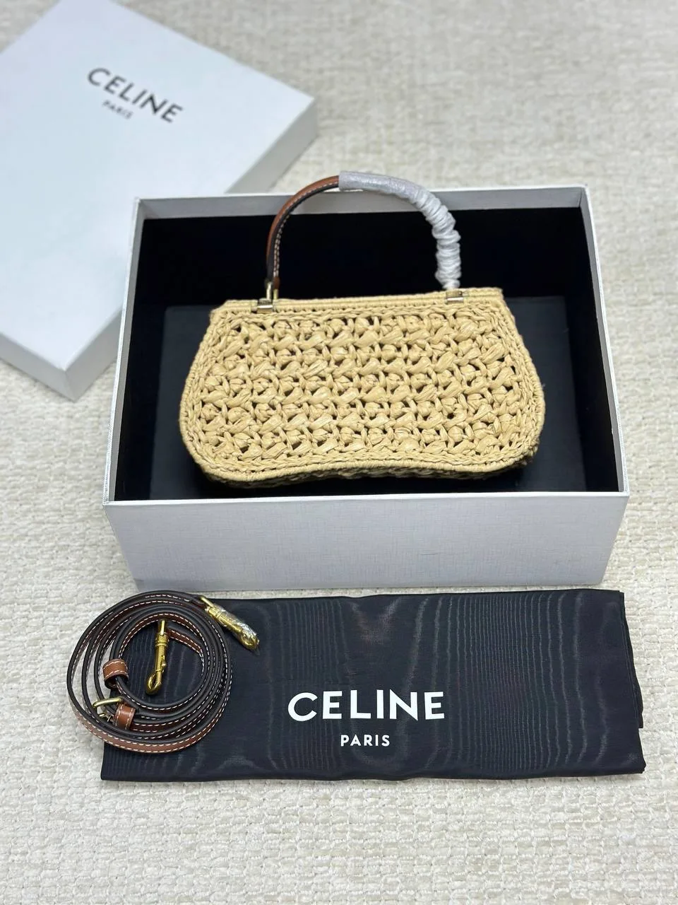 Cln tote bag hasır