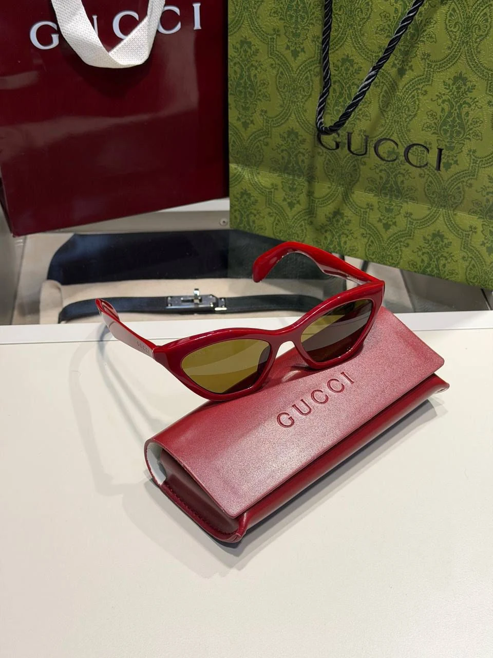 GC sunglasses red