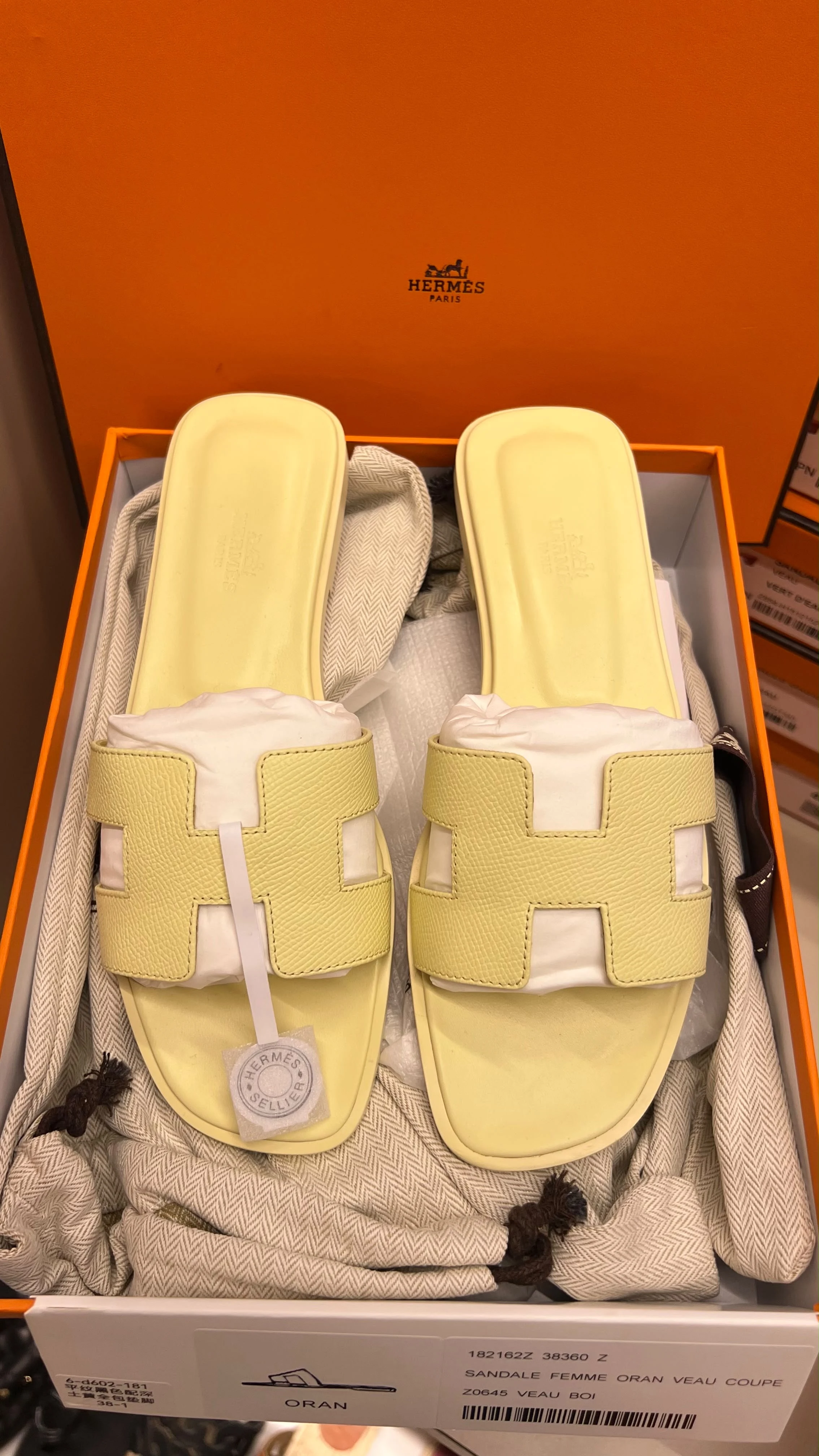 Hrms oran butter Yellow
