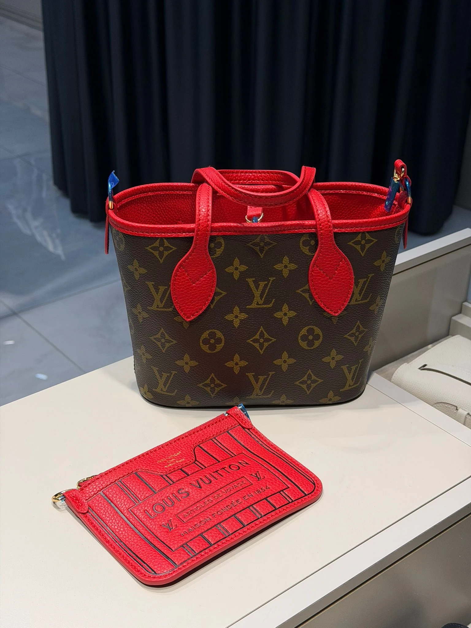 Lv mini bag  red