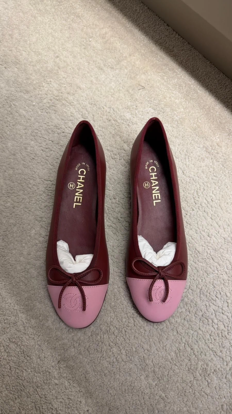 Chnl new babet bordo pink