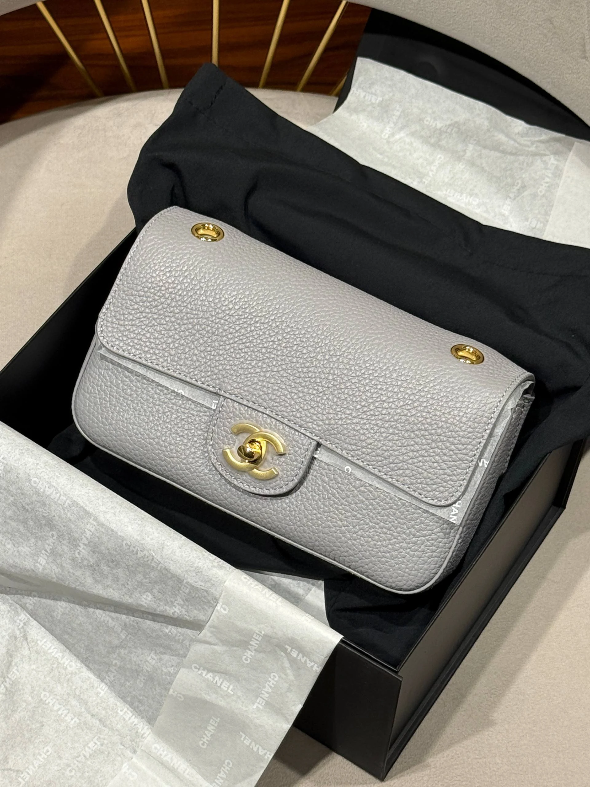 Chnl yeni sezon bag baby blue