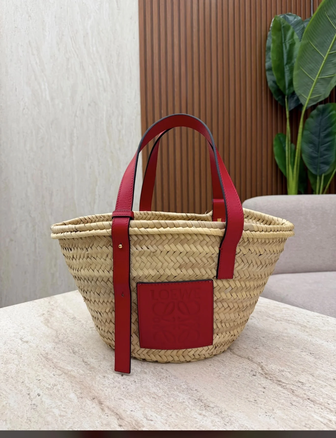 Loewe hasır bag