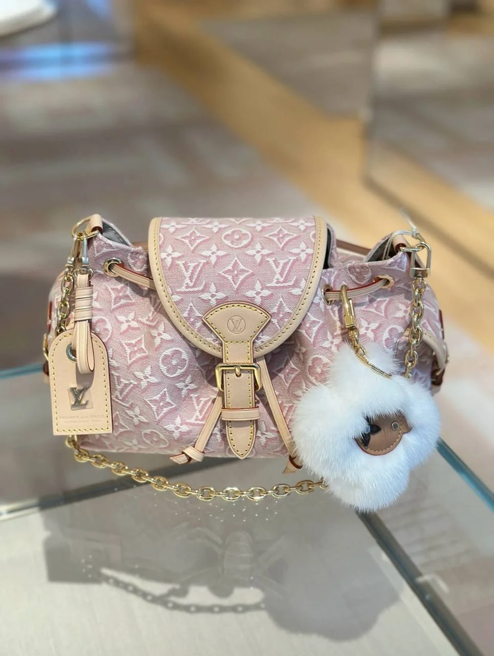 Lv Pink bag