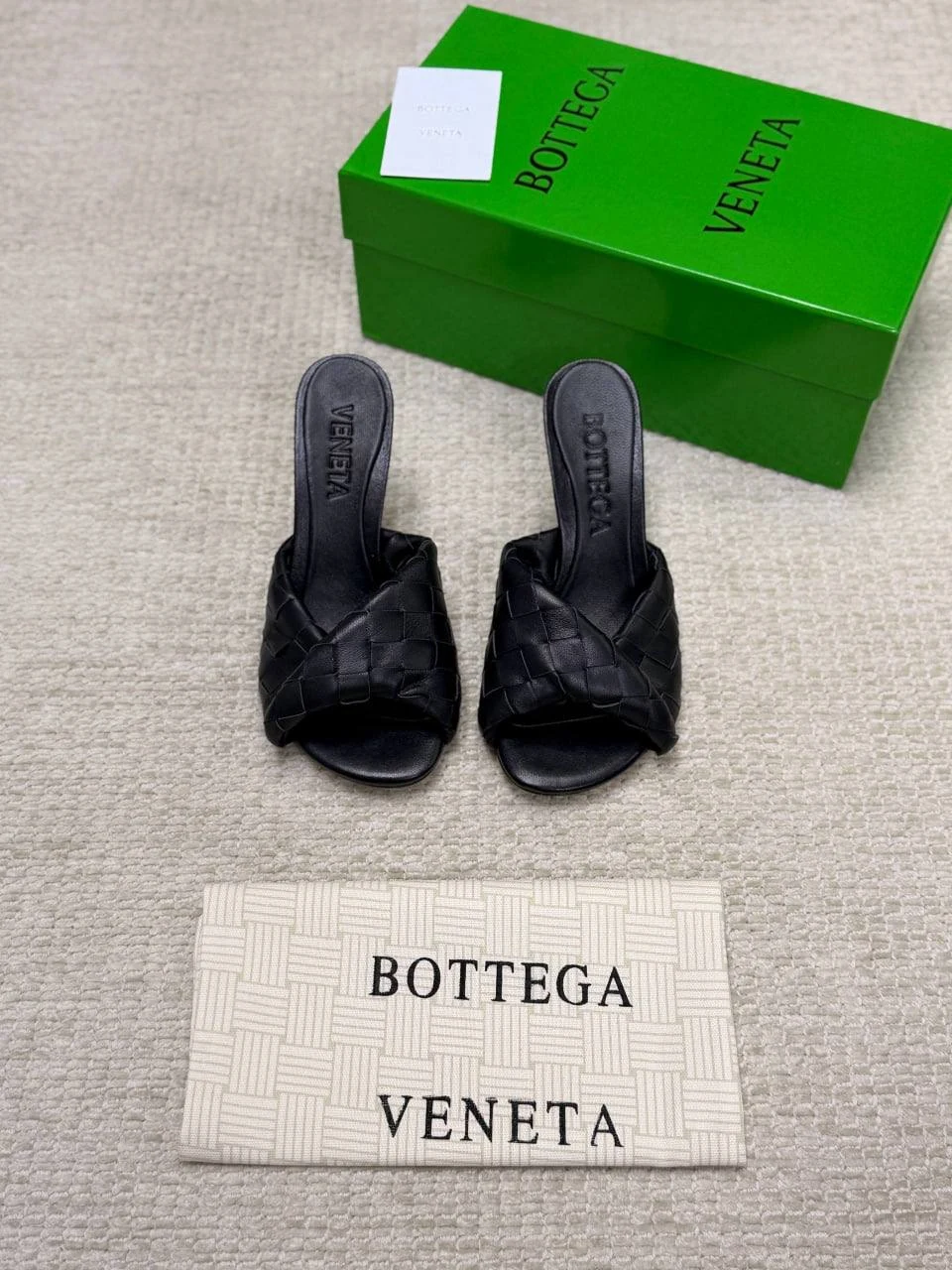 Btg black sandal topuklu