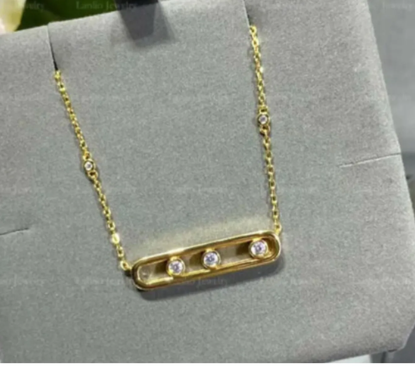 Mes gold kolye