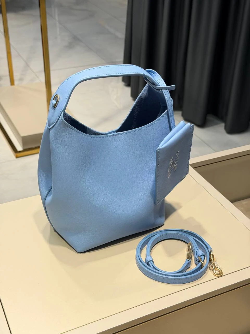 Clne new bag blue bag
