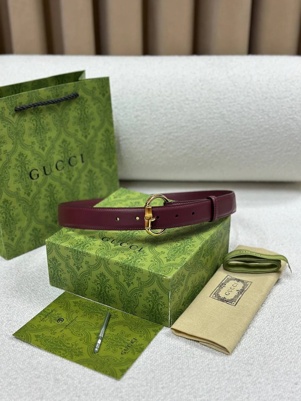 GC bordo Lady belt