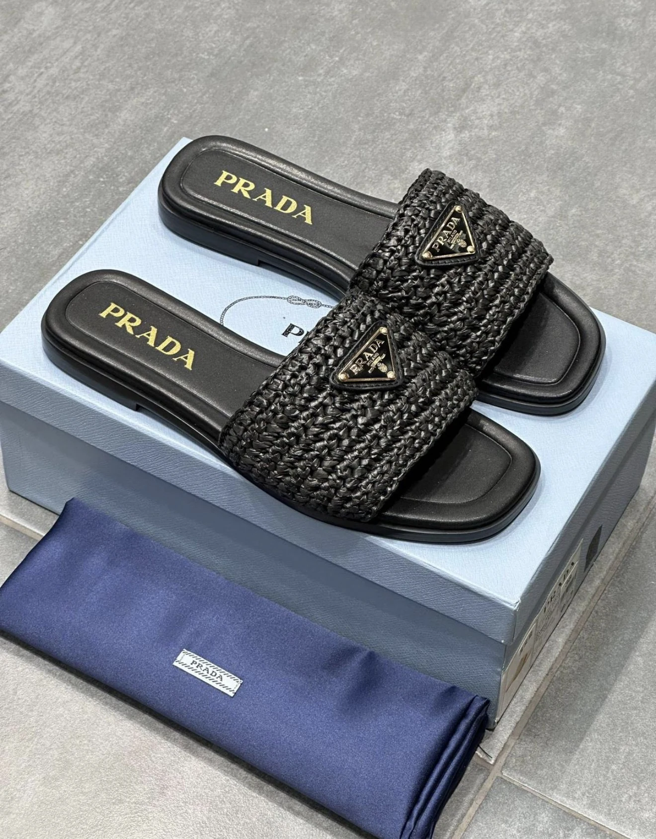 Prd hasır sandal Blackkk