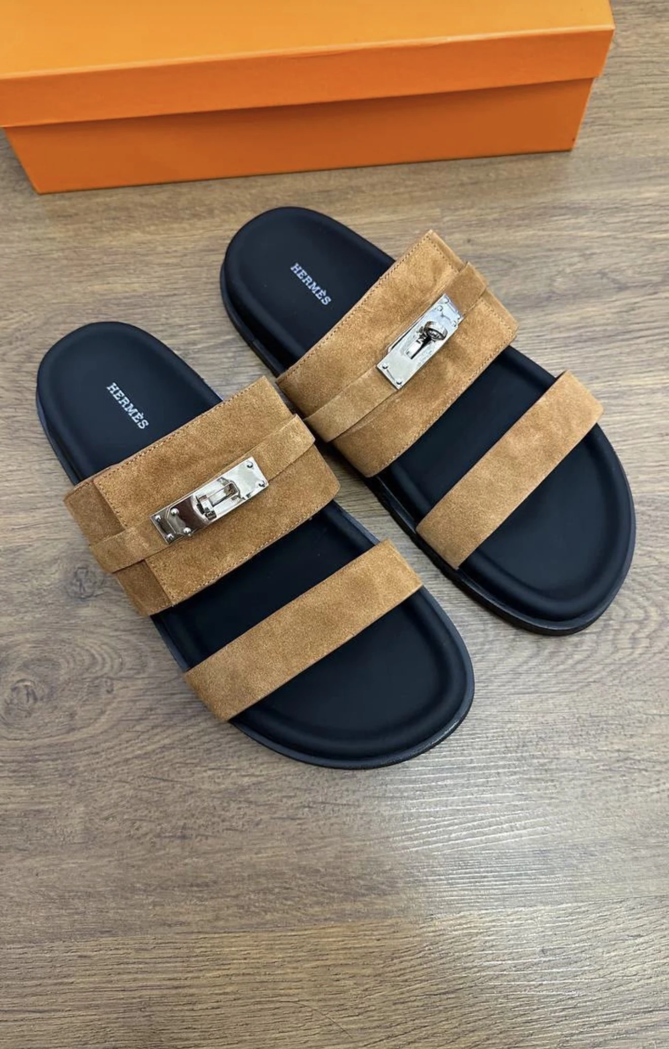 Hrms new sandal taba süet