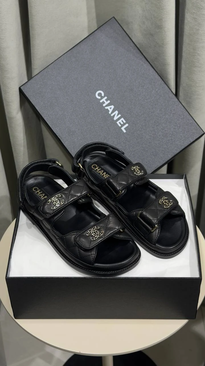 Chnl sandal Black