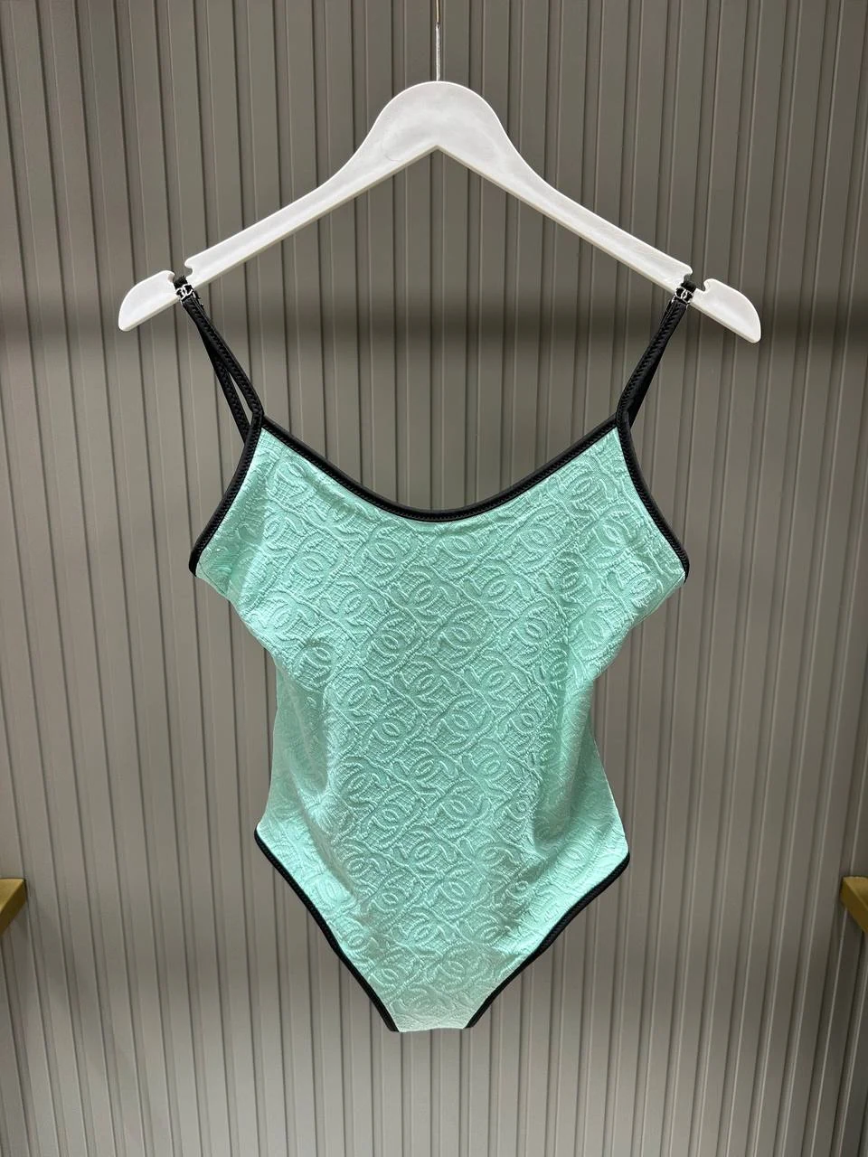 New Chnl mint yeşili swimsuit