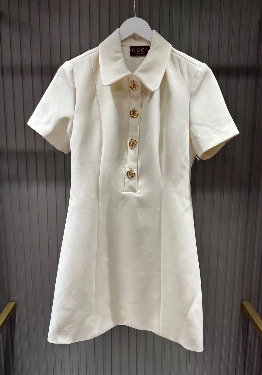 Gucci white dress