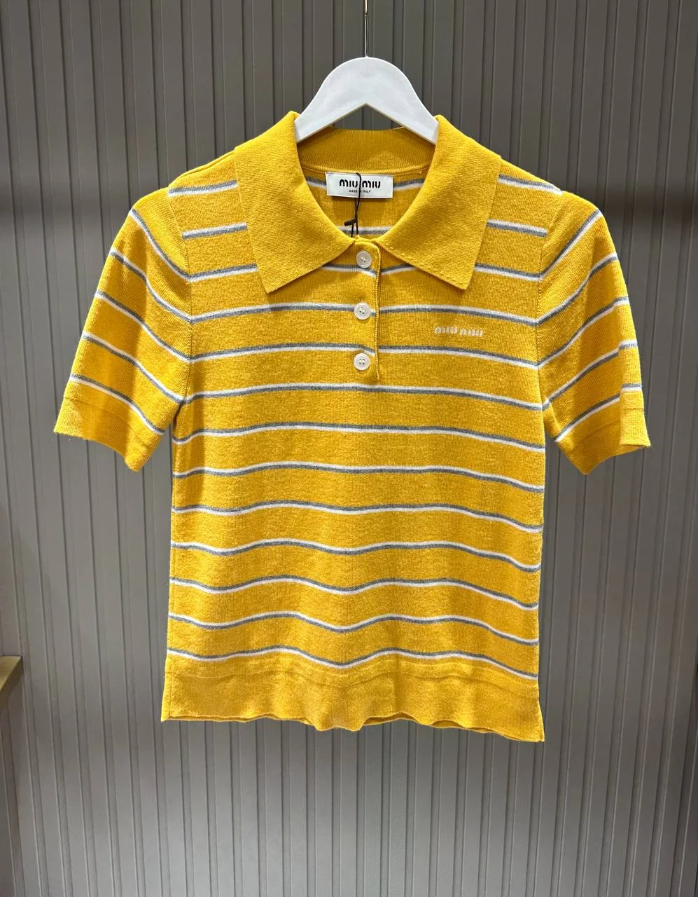 Mi mi sarı polo yaka tshort