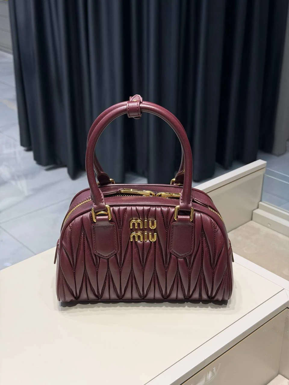 Mi mi  bag new bordo