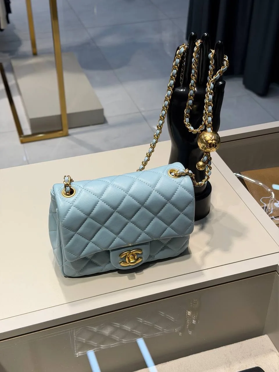 Chnl Blu bag