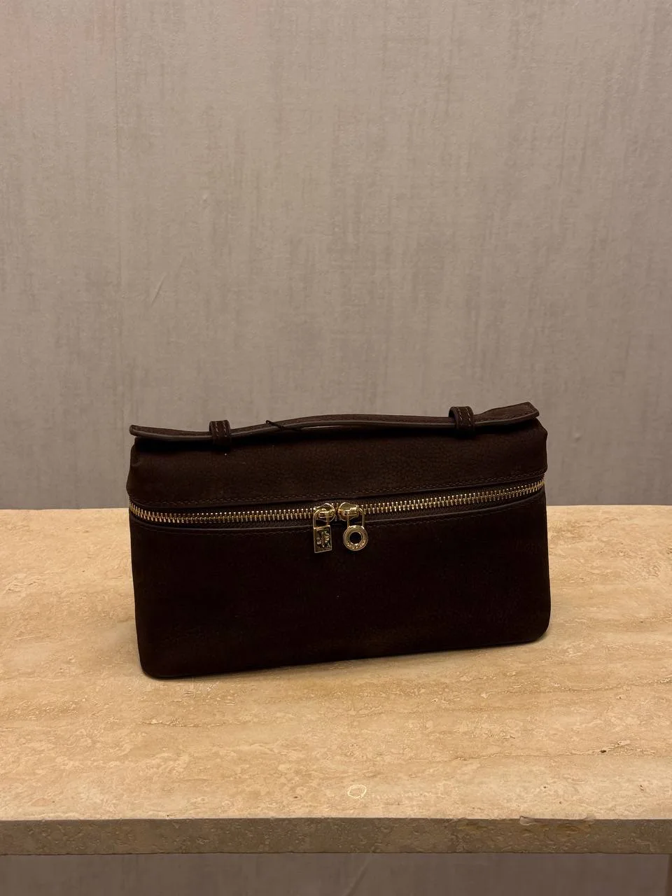 Lra piana bag süet kahve