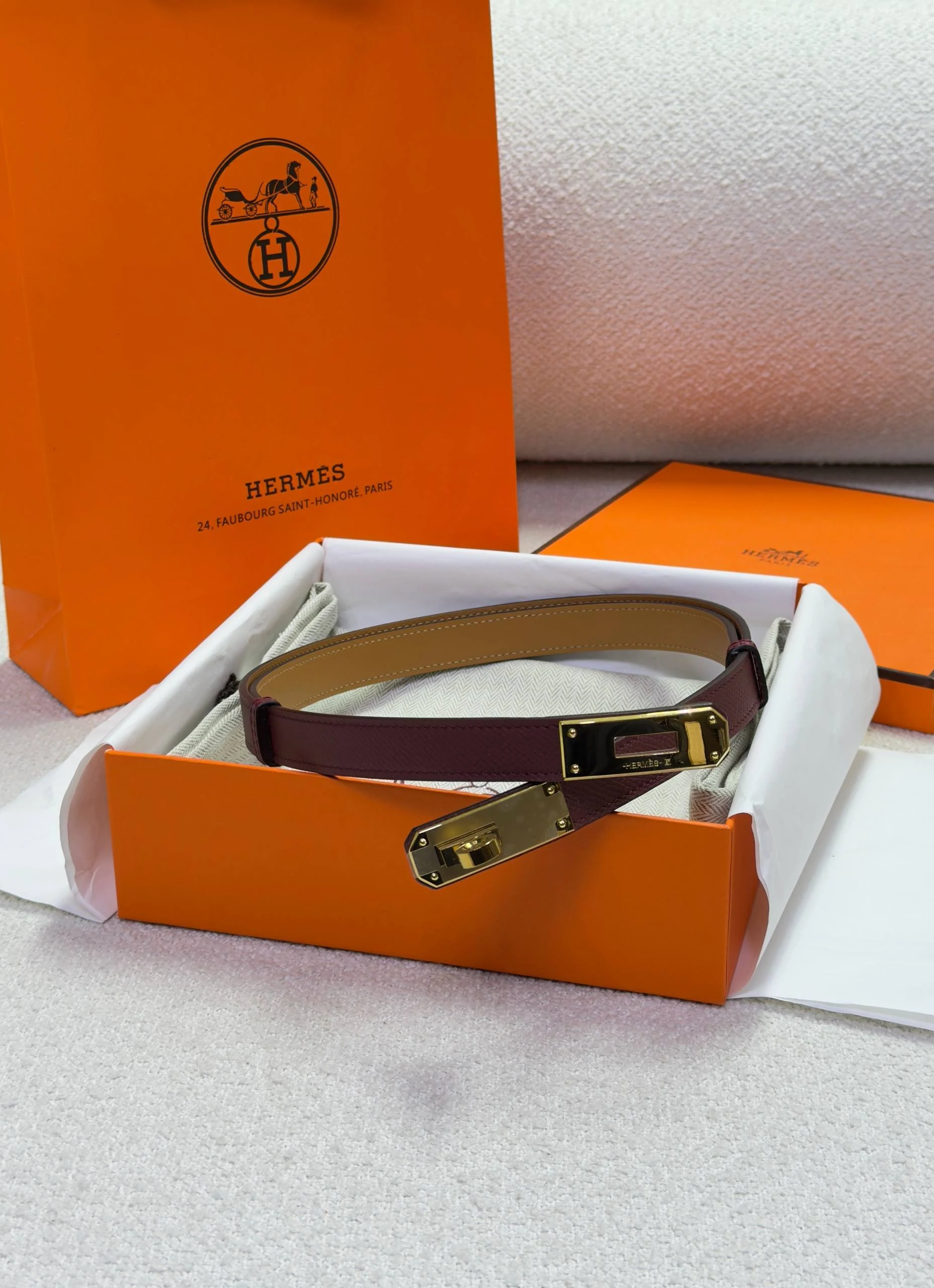 Hrms kelly Lady belt bordo