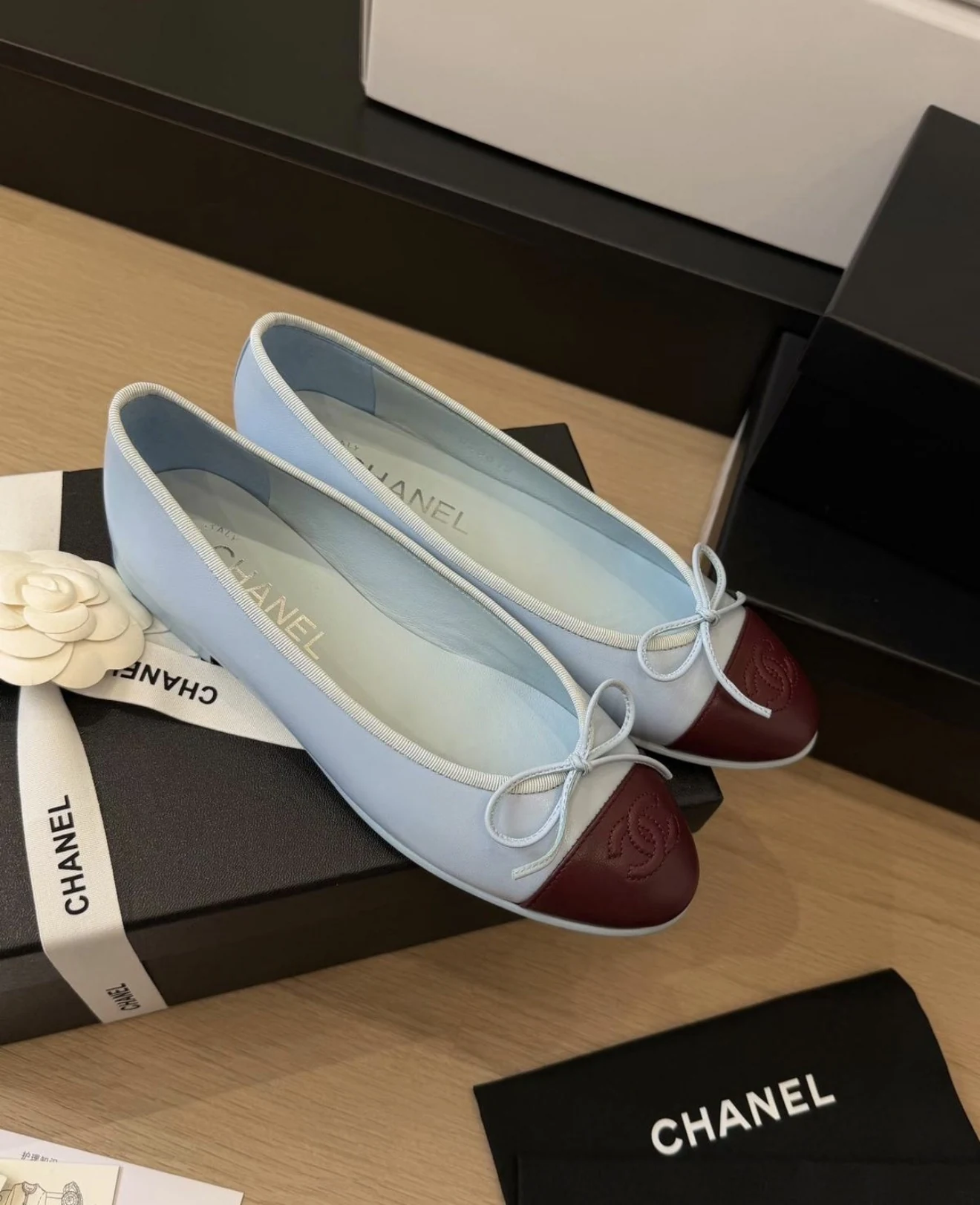 Chnl baby blue bordo Babet