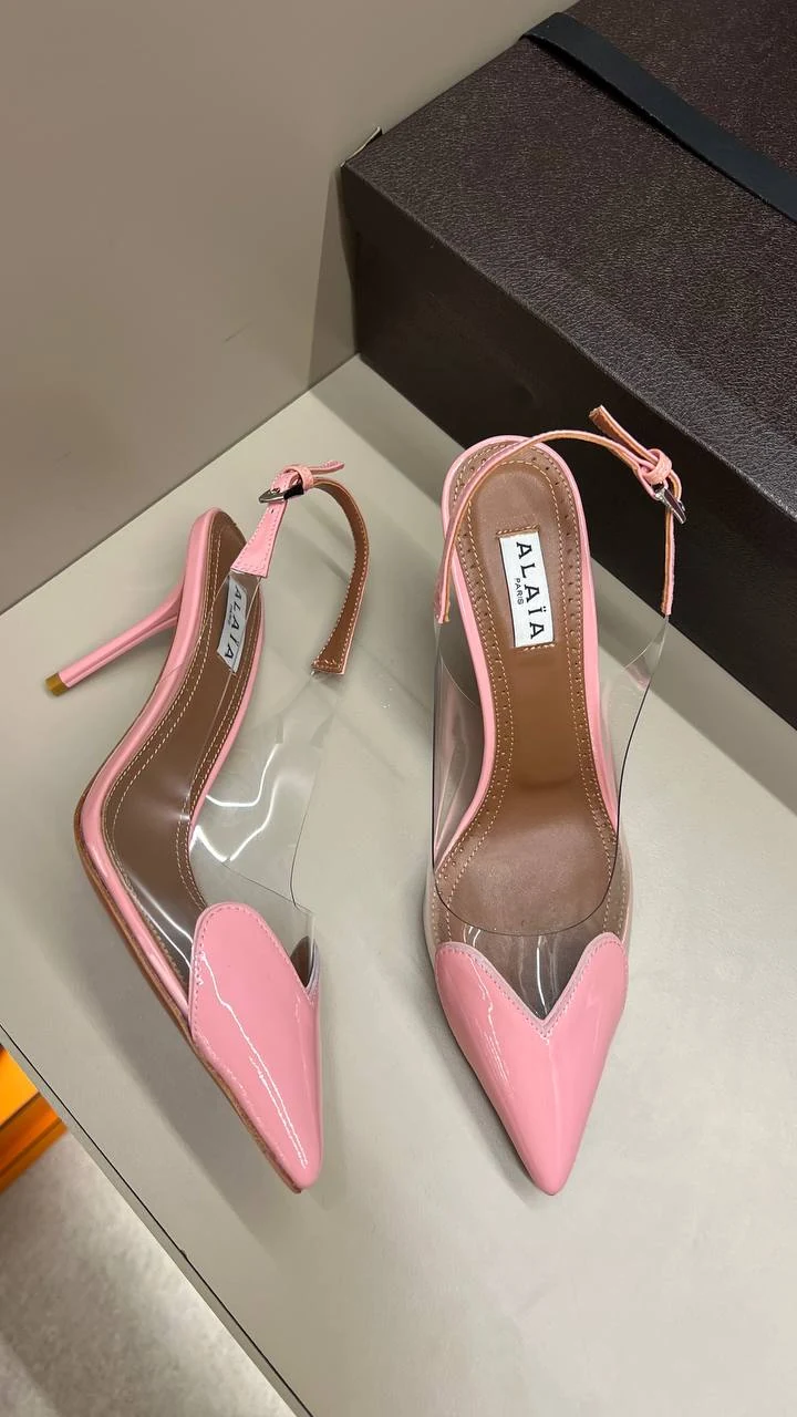 Alaia slinback pembe