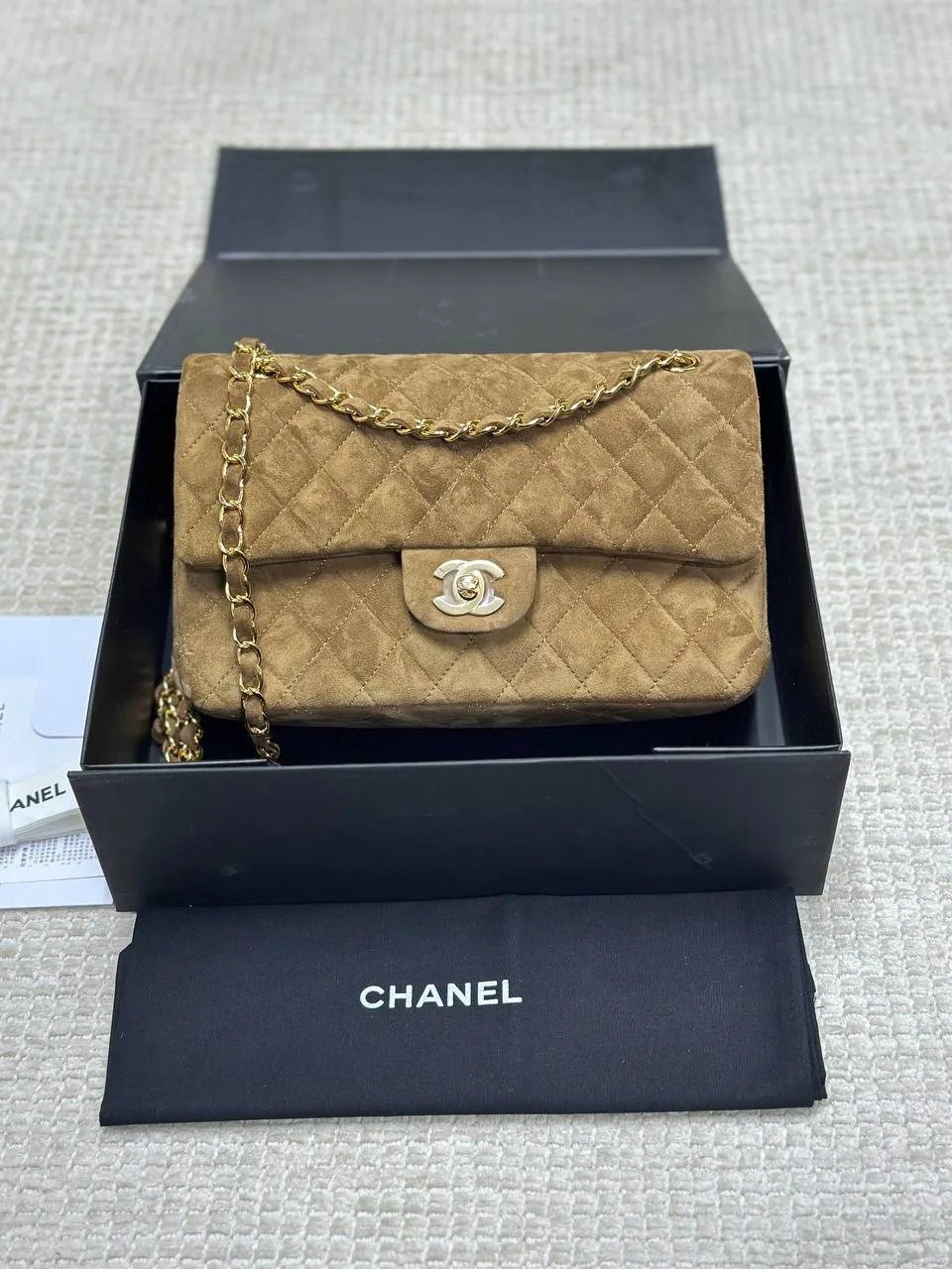 Chnl süet bag