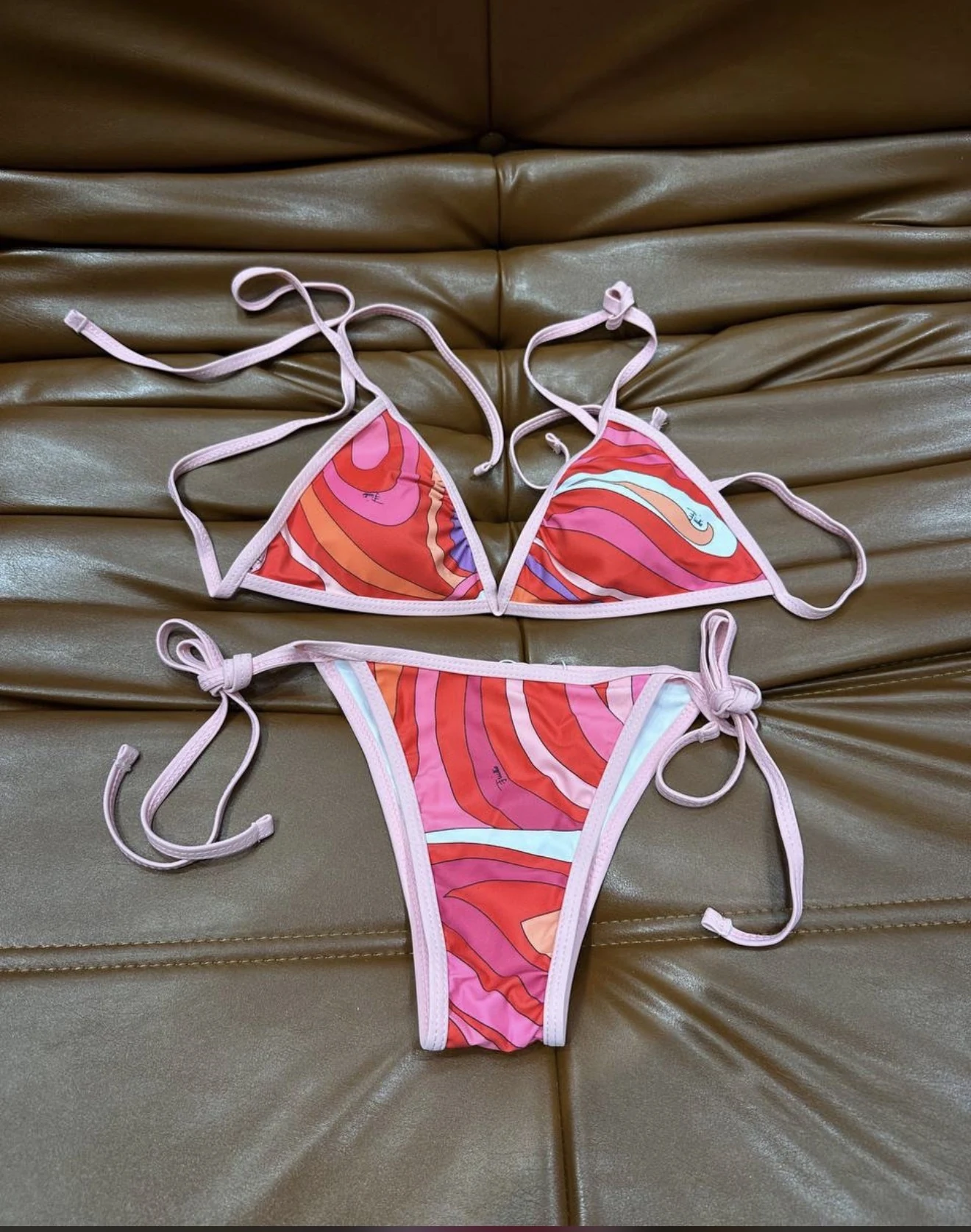 Pucci pink bikini
