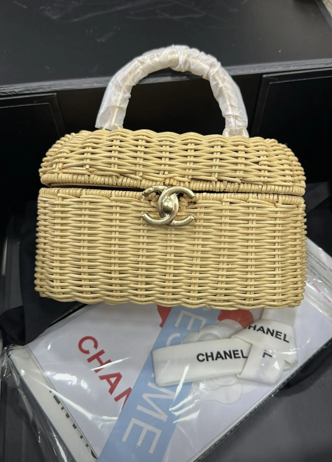 Chnl rafia bag