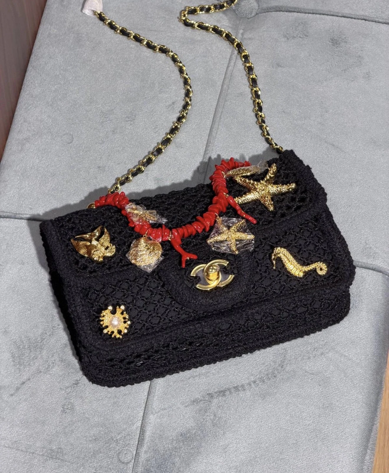 Chnl yeni sezon bag Black