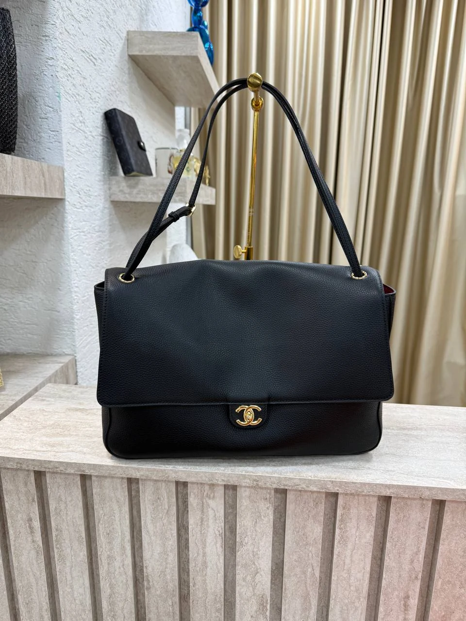 Chnl yeni sezon bag siyah büyük boy