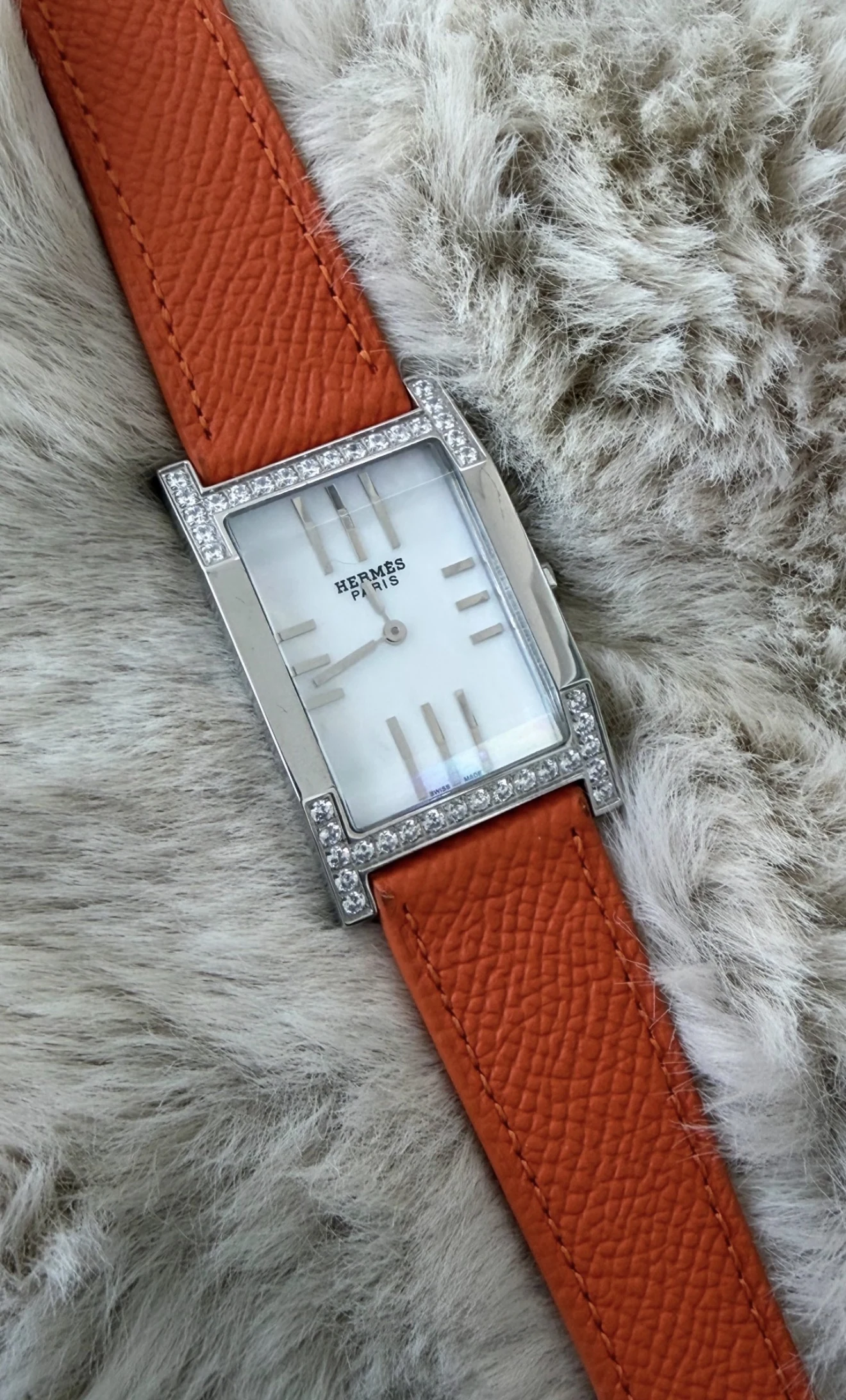 Hrms silver saat orange