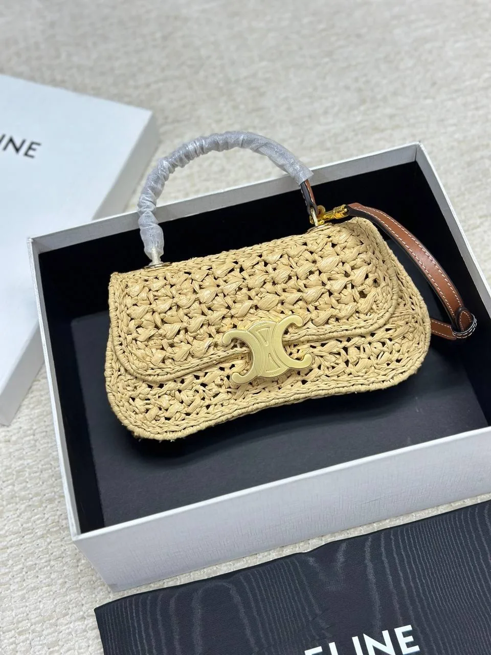 Cln tote bag hasır