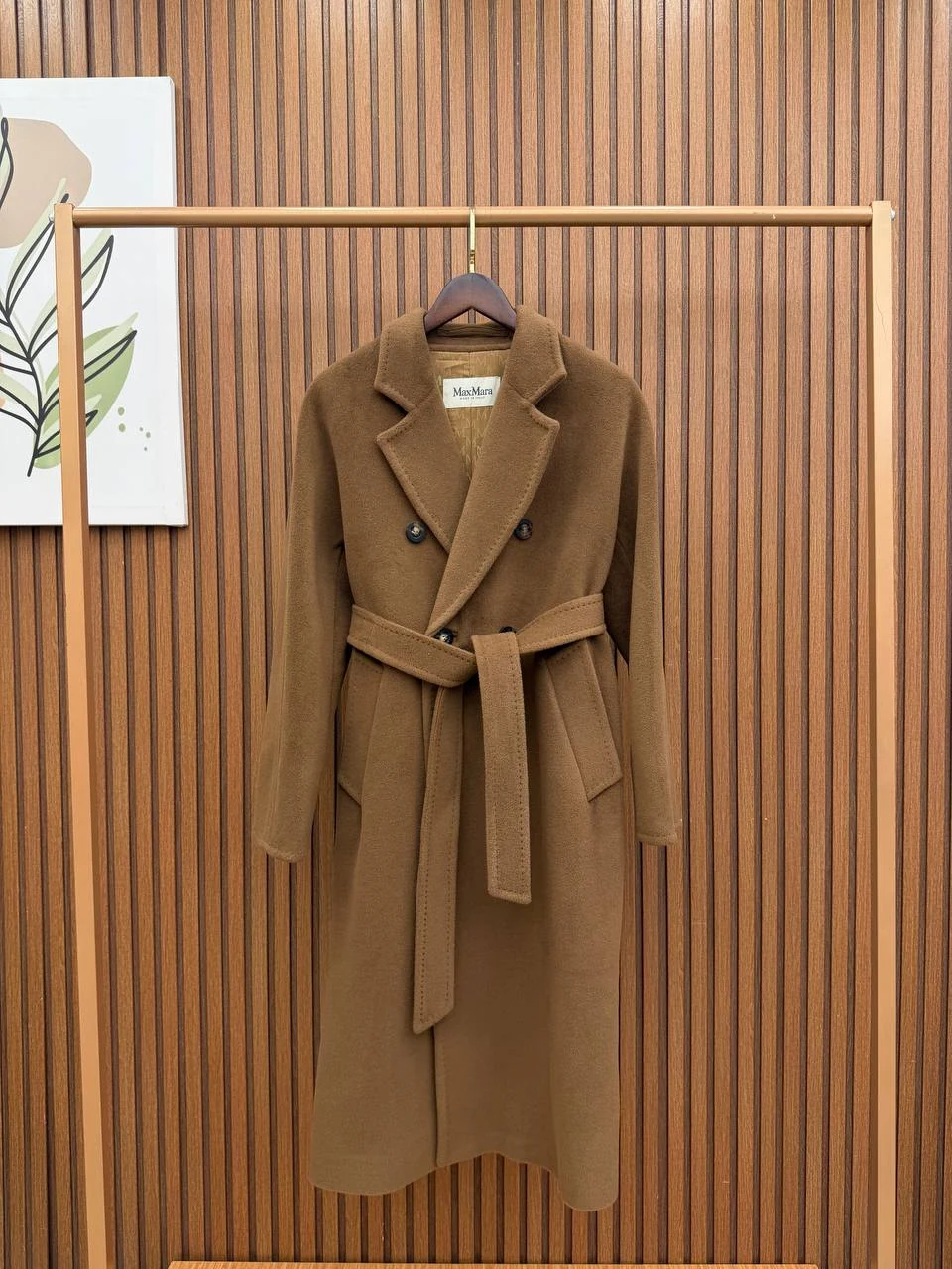 Max Mara kaşmir kaban taba