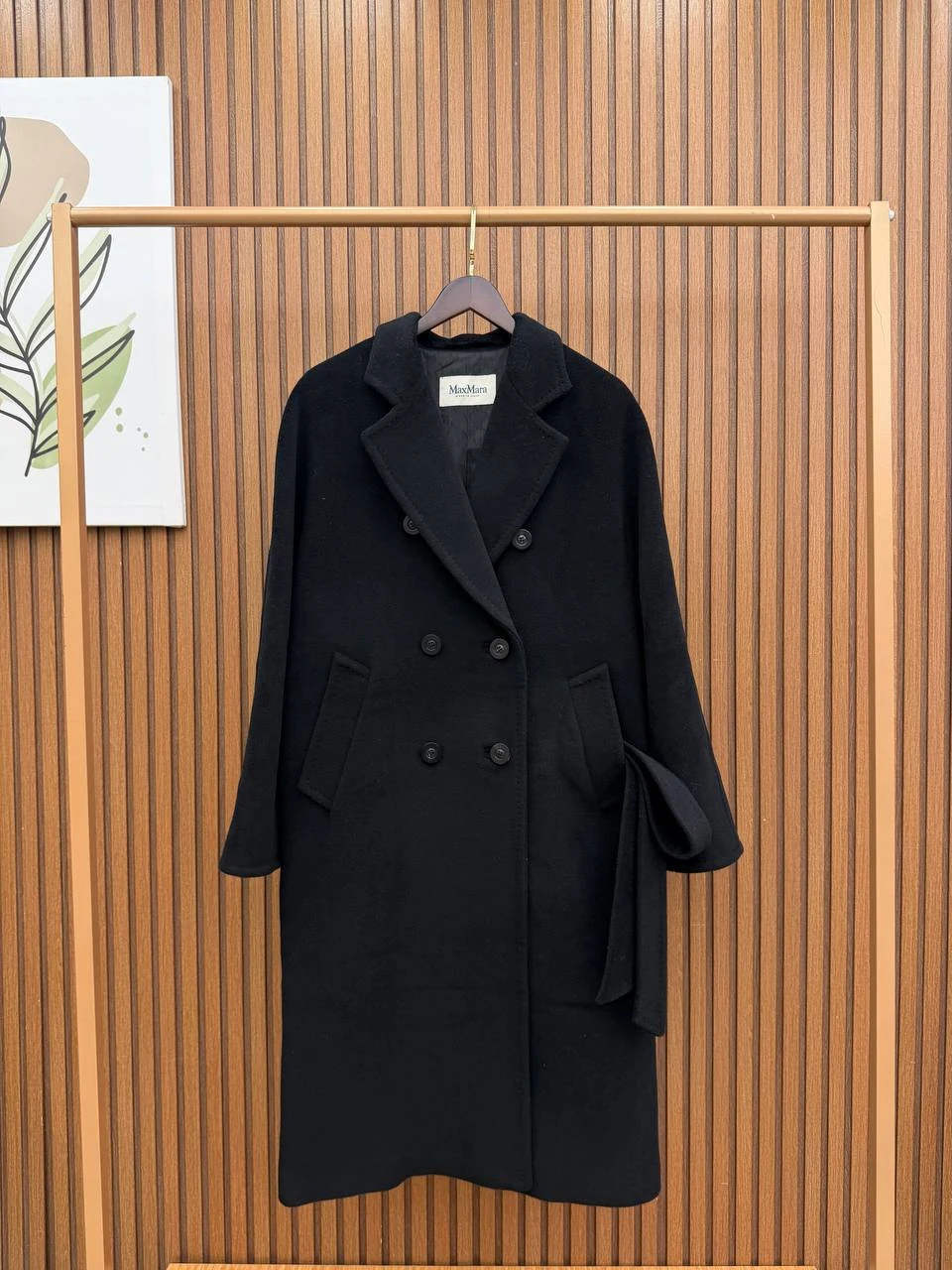 Max mara kaşmir kaban siyah