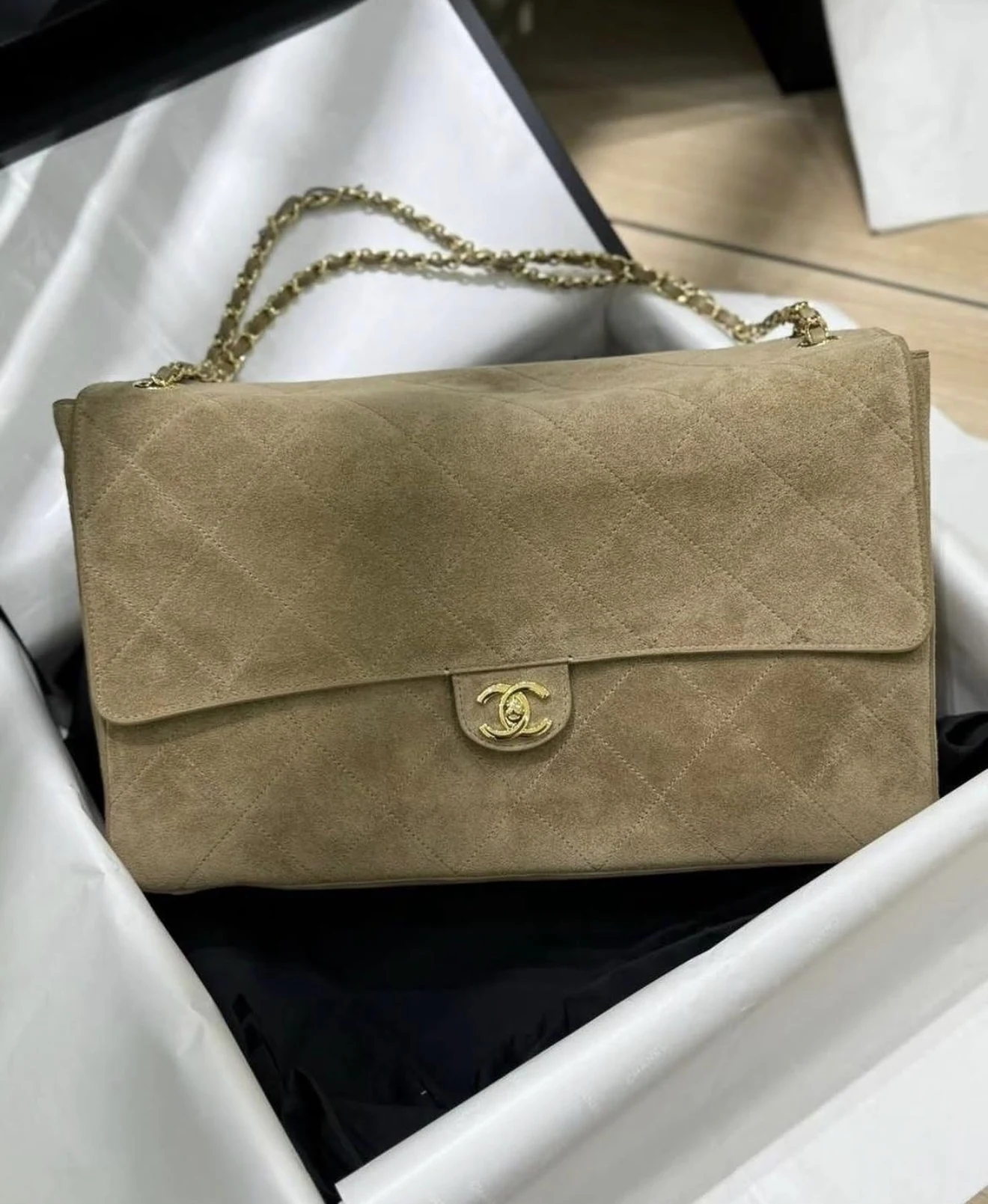 Chnl new bag süet