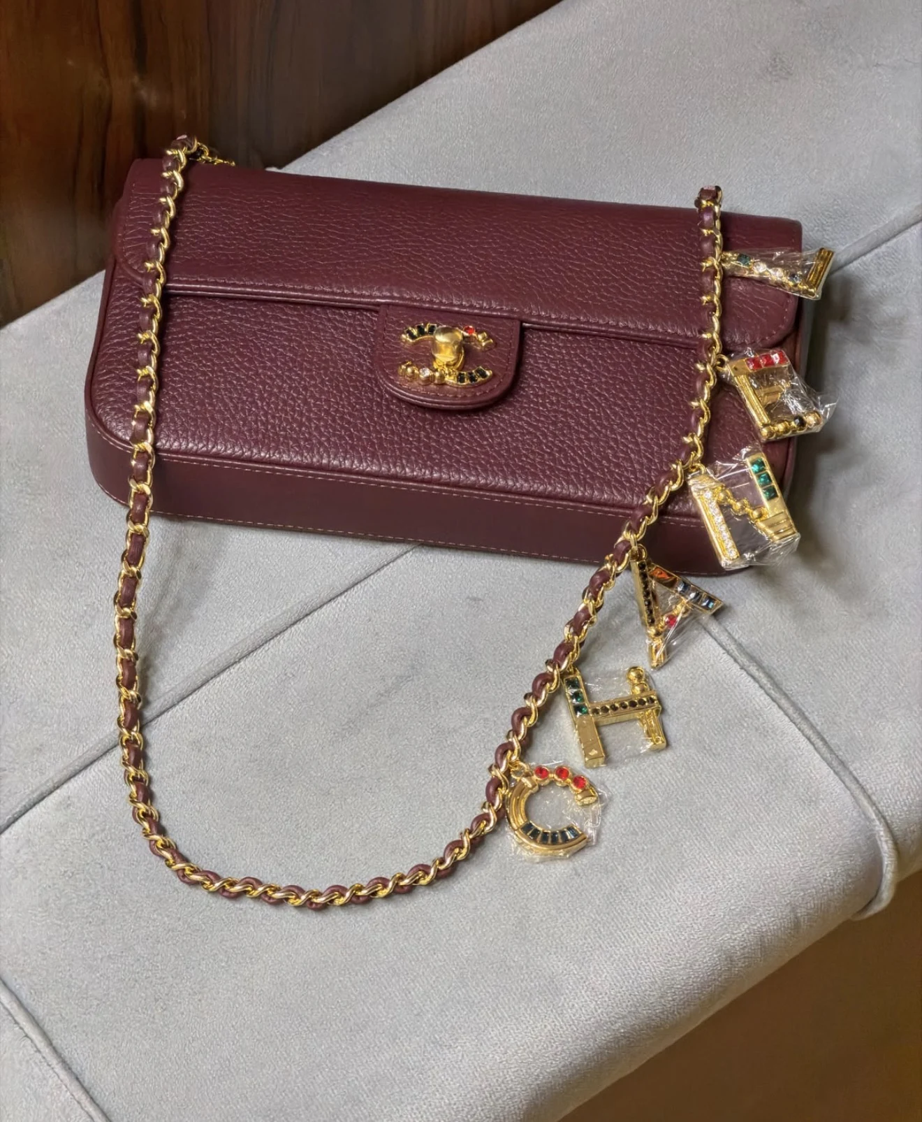 Chnl new bag bordo