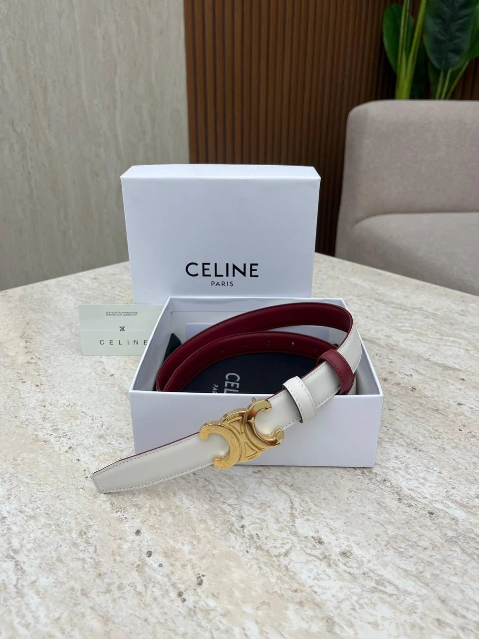 Cln çift taraflı Lady belt