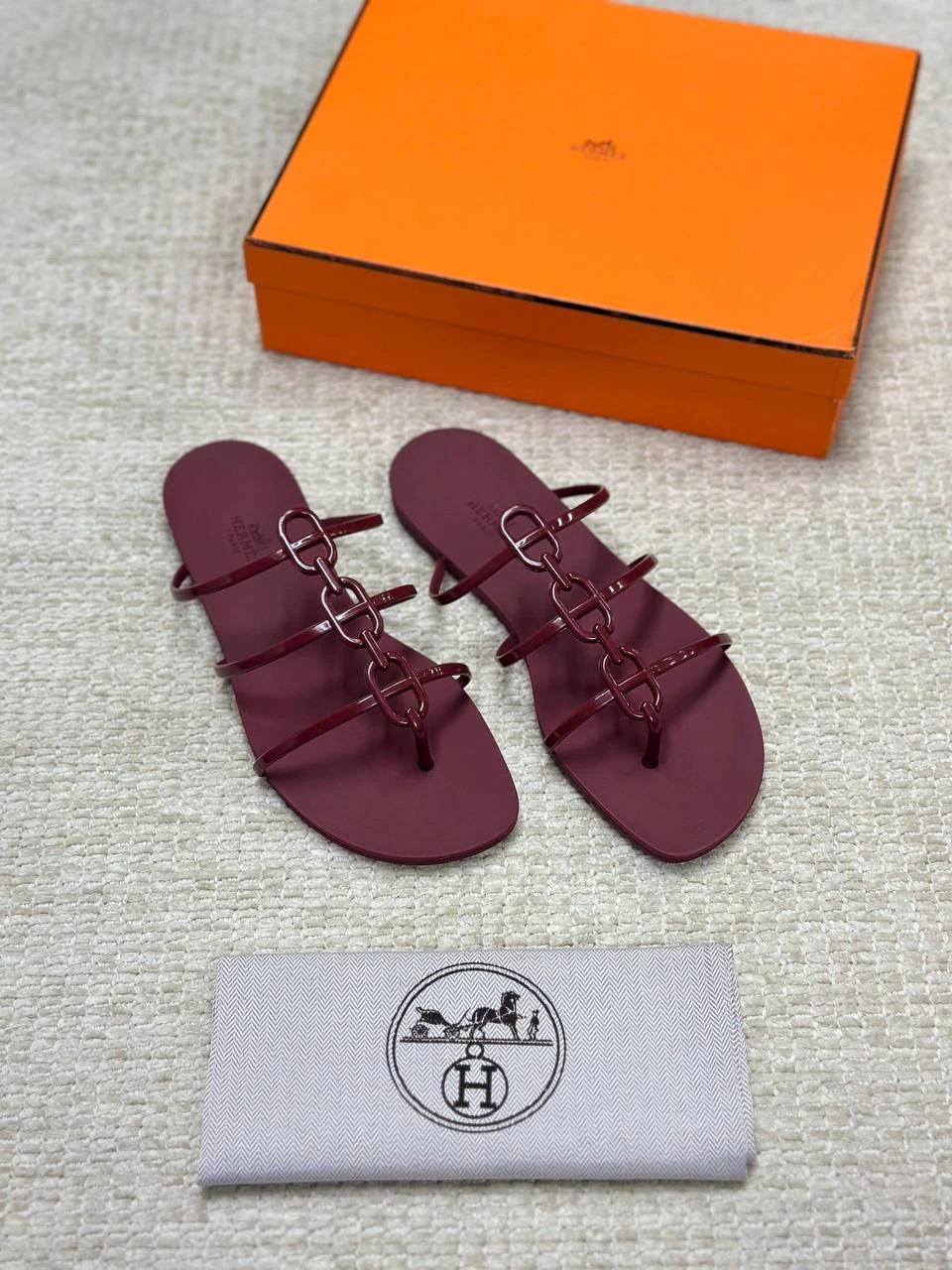 Hrms new sandal bordo