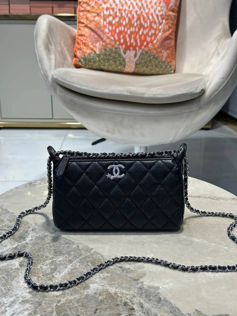 New Chnl bag Black