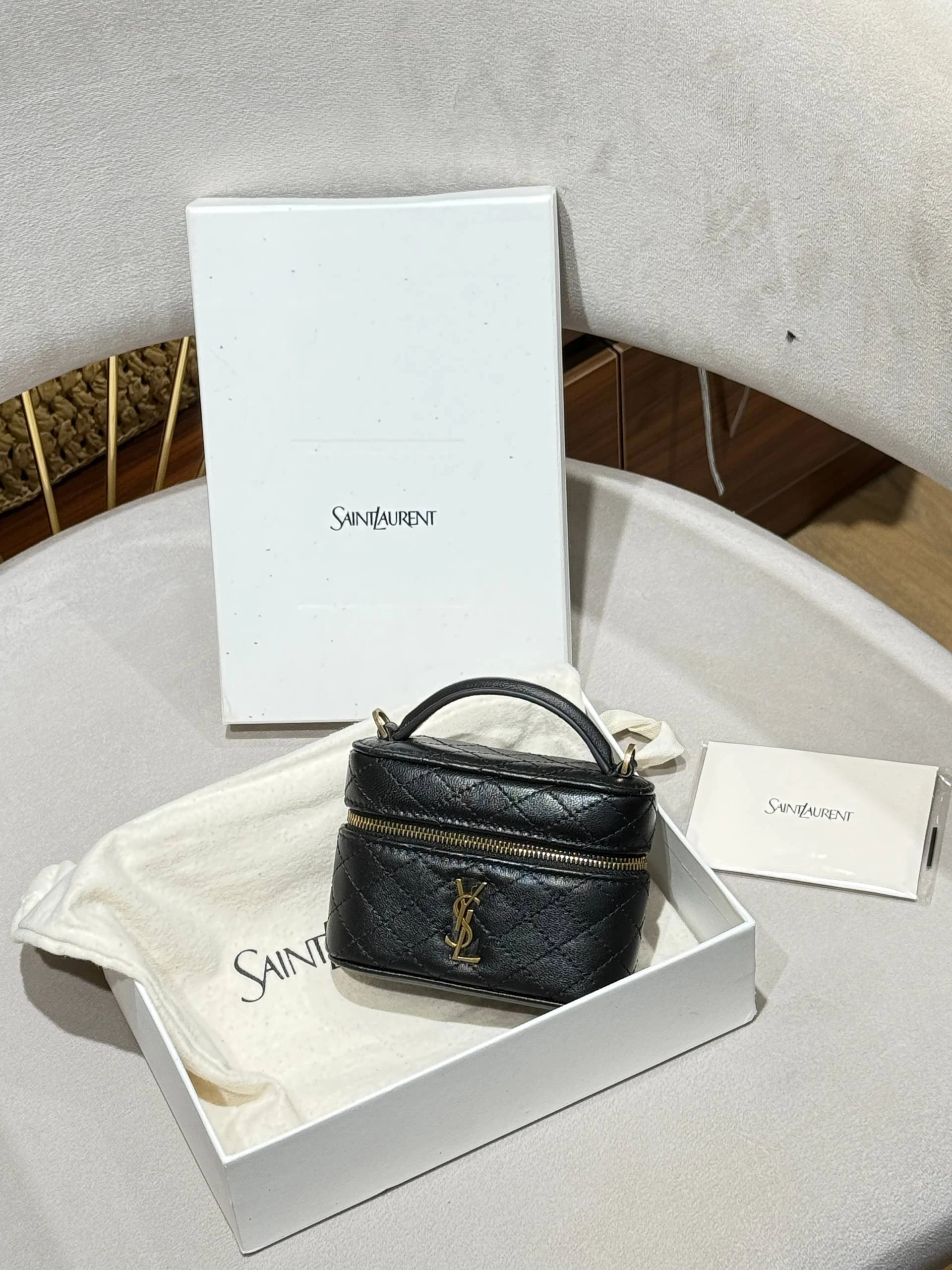 Ysl mikro bag Black
