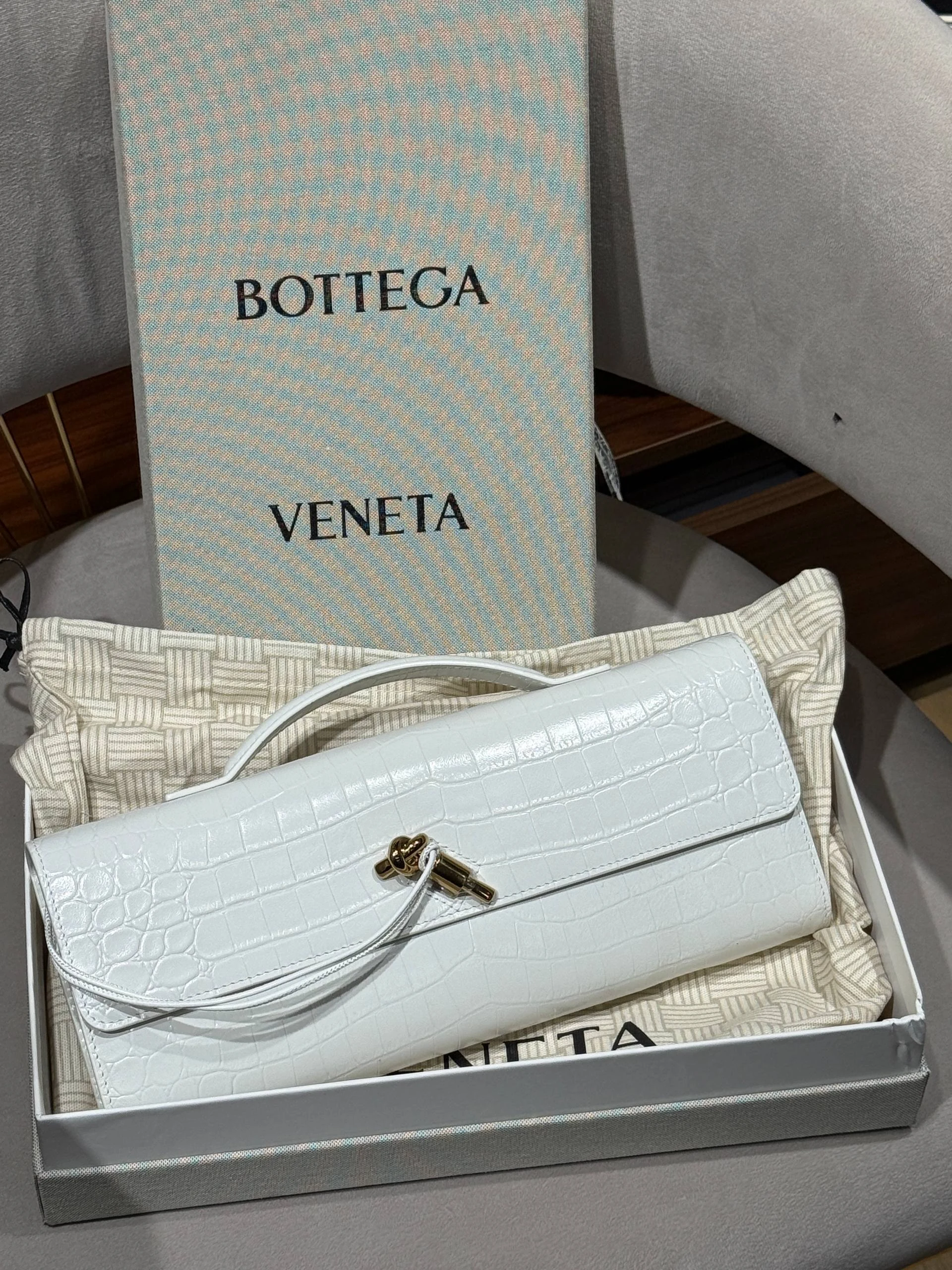Btg andiamo clutch beyaz