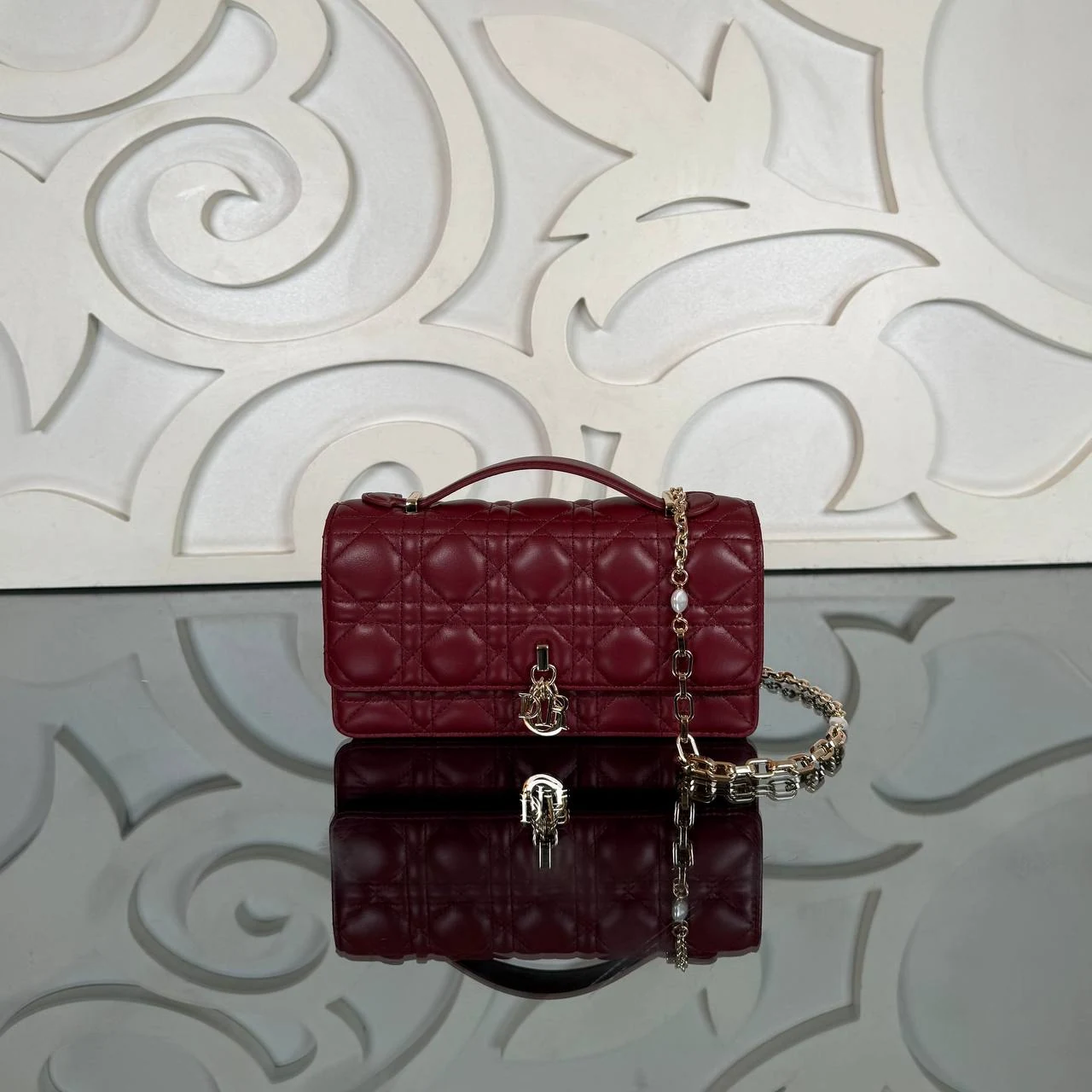 CD bag bordo