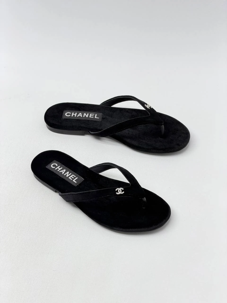 Chnl süet sandal
